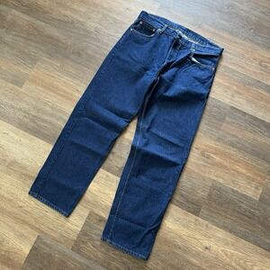 VTG Levi's 505xx Made‎ In USA Blue Medium Dark Wash Jeans Sz 38x30